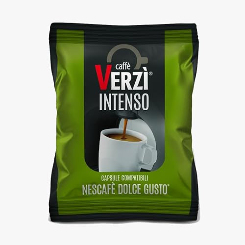 50 Capsule Caffè Verzì Aroma Forte compatibili Dolce Gusto