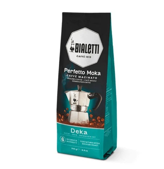 6 x Macinato Bialetti Perfetto Moka 250gr. Deka