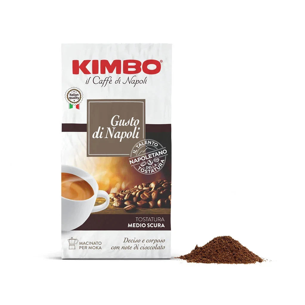 500gr Caffè macinato Kimbo miscela Napoli (2 x 250gr)