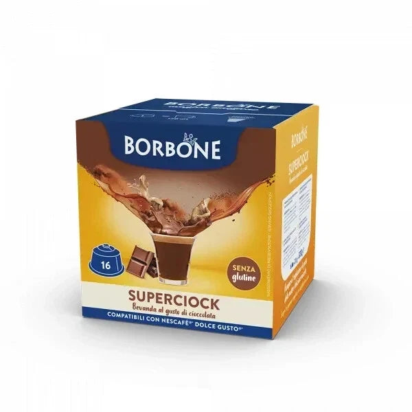 64 Caps Borbone SUPERCIOK compatibili dolce gusto
