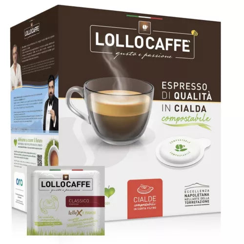 100 Cialde Ese 44mm Lollo miscela classico