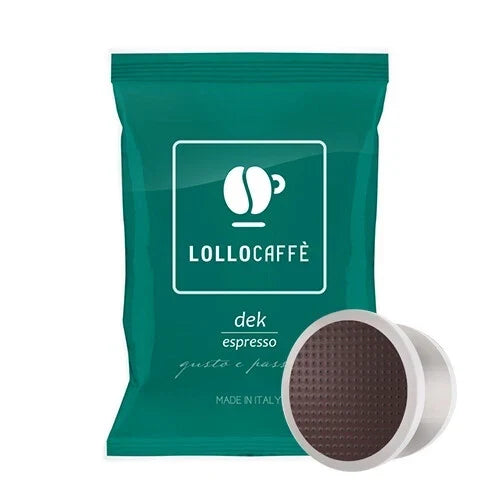 100 capsule Lollo Miscela Dek compatibili Point